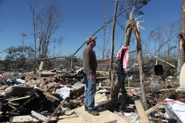 Alabama tornado remains
